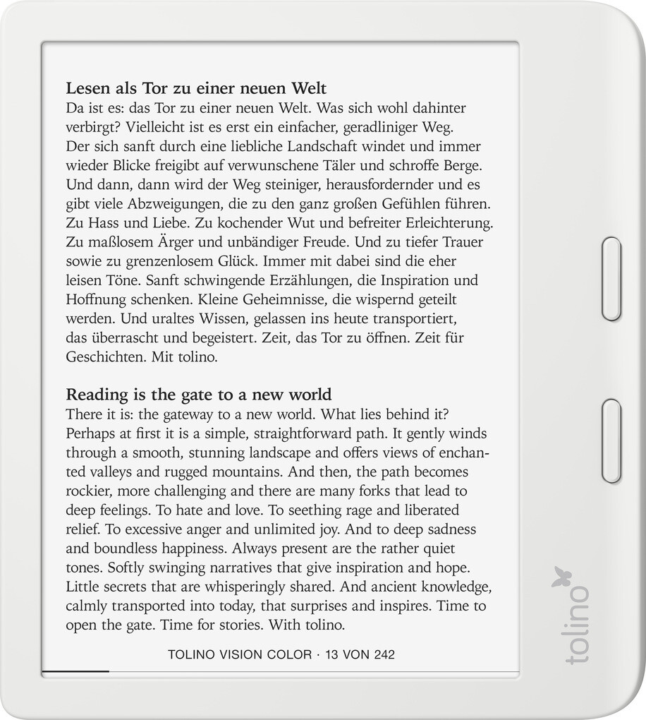 Weitere Ansicht: tolino vision color Weiß