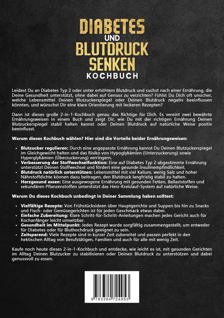 Weitere Ansicht: Diabetes und Blutdruck senken Kochbuch | Vanessa Zimmermann