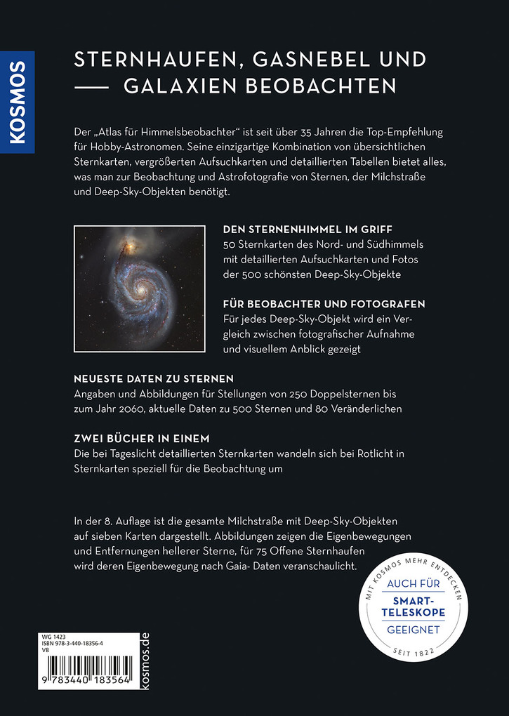 Weitere Ansicht: Atlas für Himmelsbeobachter | Erich Karkoschka