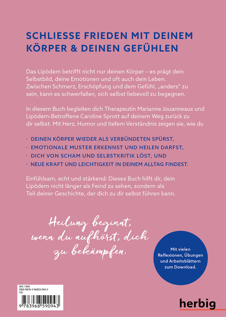 Weitere Ansicht: Emotional frei mit Lipödem | Caroline Sprott, Marianne Jouanneaux