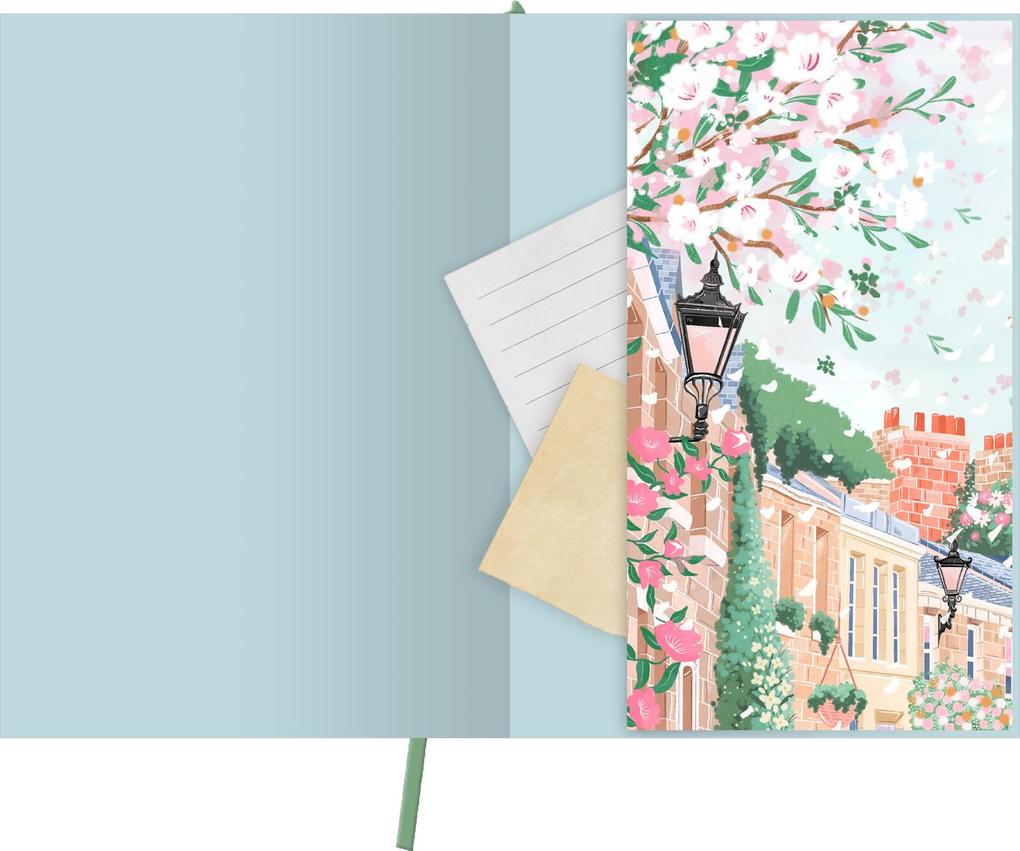 Weitere Ansicht: myNOTES Papeterie: Notizbuch A4 Simply, Katy - Spring Lane