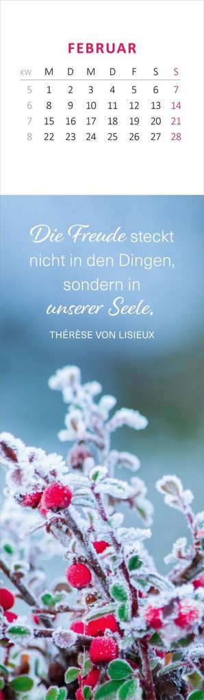 Weitere Ansicht: Lesezeichenkalender Glücksmomente für die Seele 2027