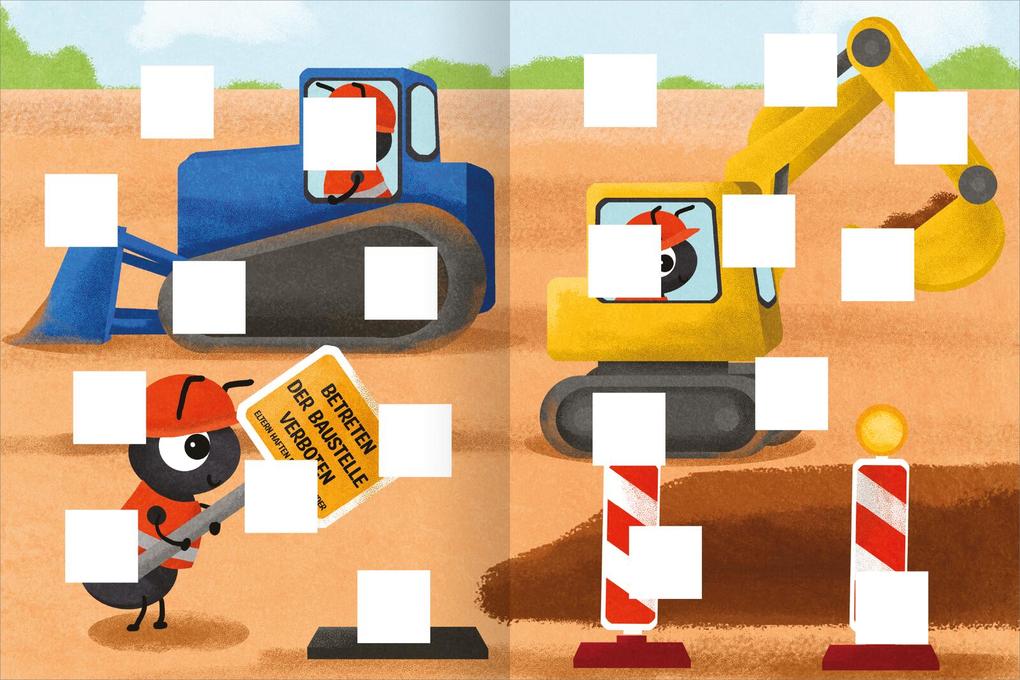 Weitere Ansicht: Meine Puzzle-Sticker - Baustelle