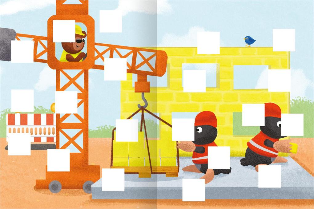 Weitere Ansicht: Meine Puzzle-Sticker - Baustelle