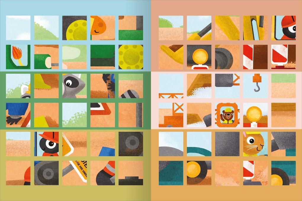 Weitere Ansicht: Meine Puzzle-Sticker - Baustelle
