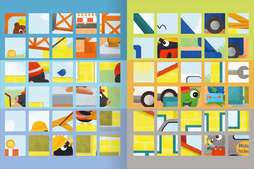 Weitere Ansicht: Meine Puzzle-Sticker - Baustelle