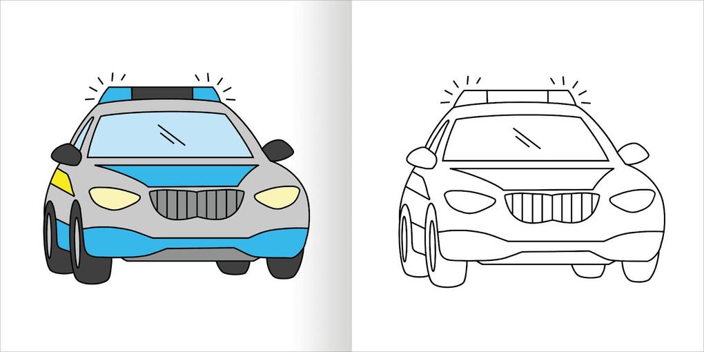 Weitere Ansicht: Mein erstes dickes Malbuch ab 2 - Polizei & Feuerwehr