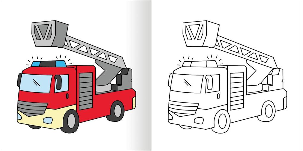 Weitere Ansicht: Mein erstes dickes Malbuch ab 2 - Polizei & Feuerwehr