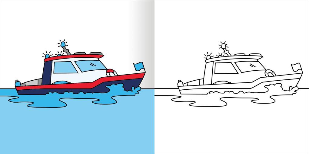 Weitere Ansicht: Mein erstes dickes Malbuch ab 2 - Polizei & Feuerwehr