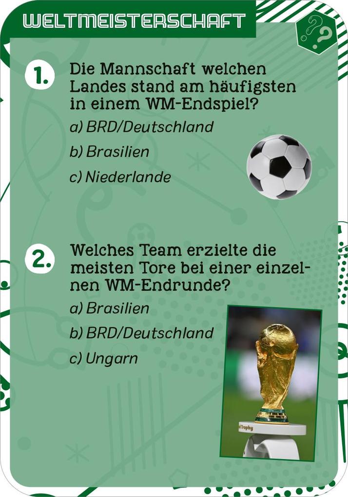 Weitere Ansicht: Fußball-Quiz | Theo Grünewald