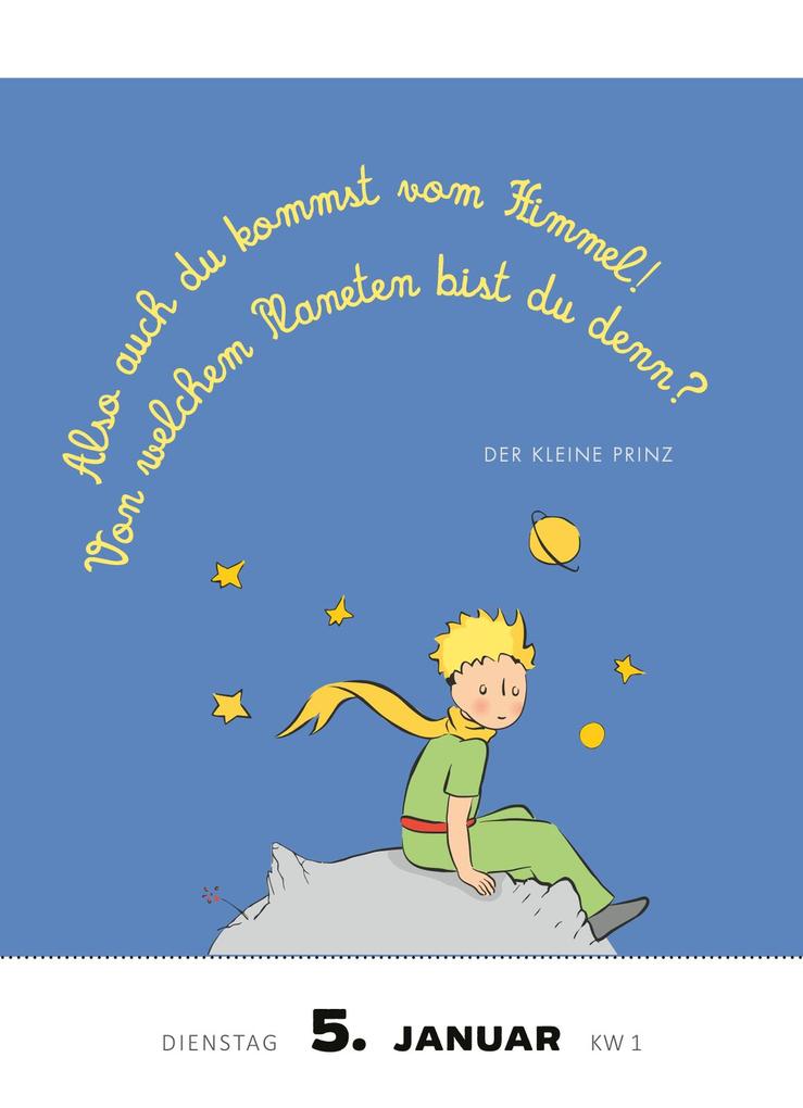 Weitere Ansicht: Abreißkalender Man sieht nur mit dem Herzen gut 2027