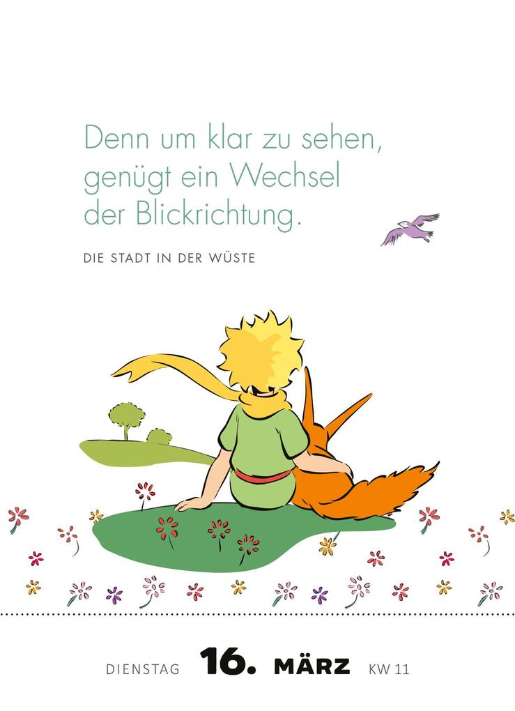 Weitere Ansicht: Abreißkalender Man sieht nur mit dem Herzen gut 2027