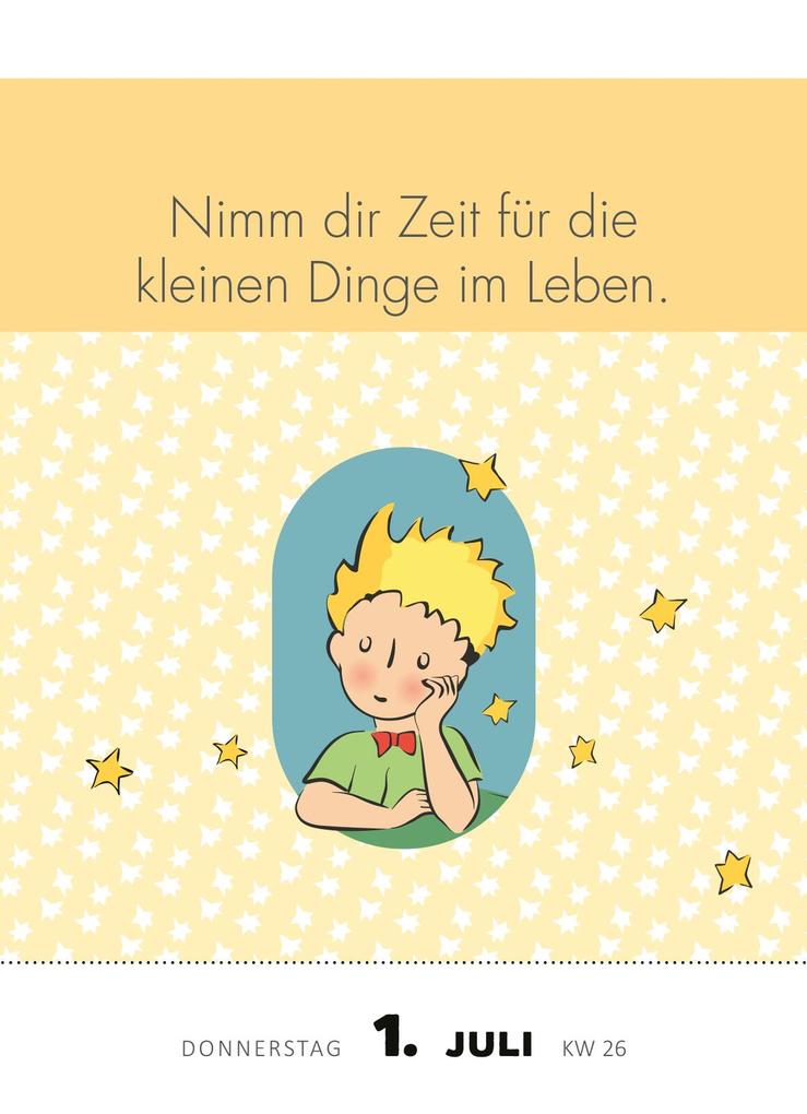 Weitere Ansicht: Abreißkalender Man sieht nur mit dem Herzen gut 2027