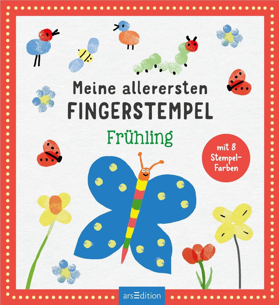 Weitere Ansicht: Meine allerersten Fingerstempel Frühling