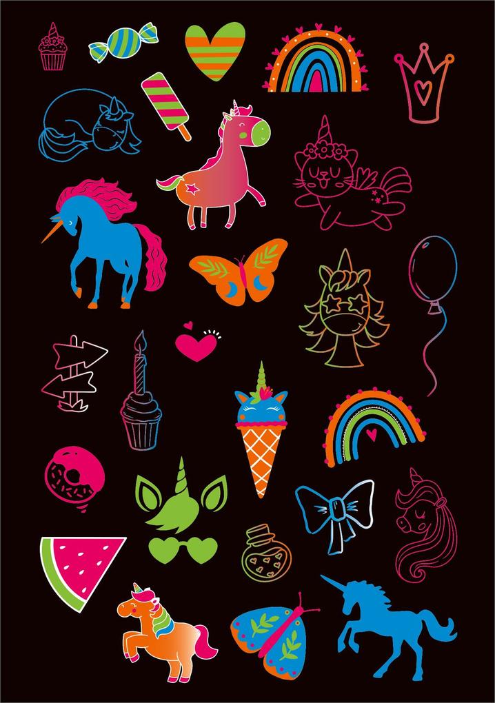 Weitere Ansicht: Neon-Sticker