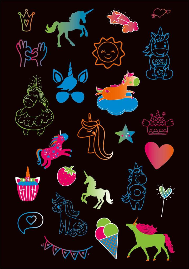 Weitere Ansicht: Neon-Sticker