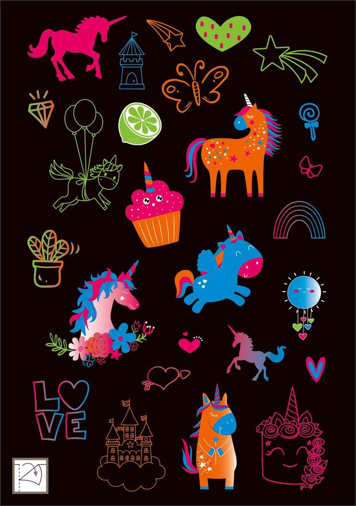 Weitere Ansicht: Neon-Sticker