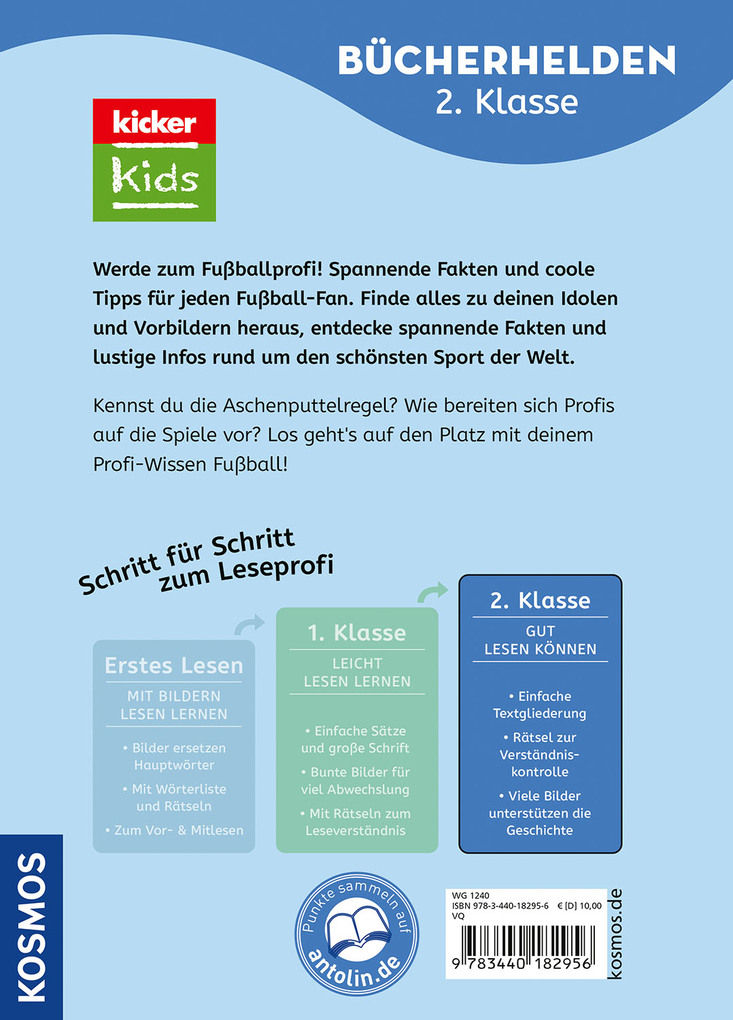 Weitere Ansicht: kicker Kids, Profi-Wissen Fußball | Jonas Dirker