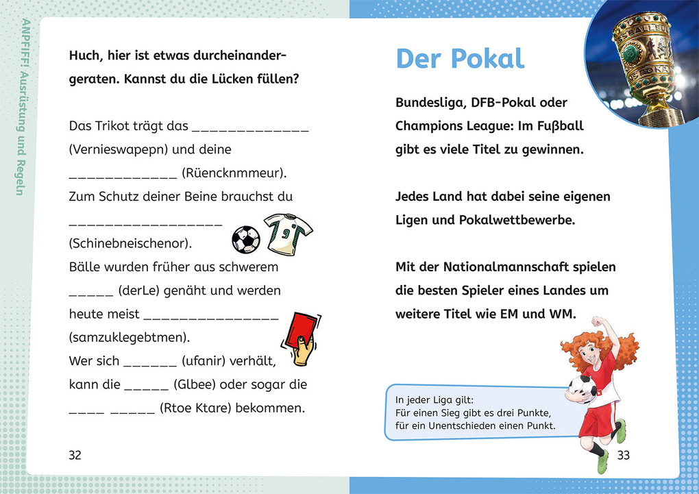 Weitere Ansicht: kicker Kids, Profi-Wissen Fußball | Jonas Dirker