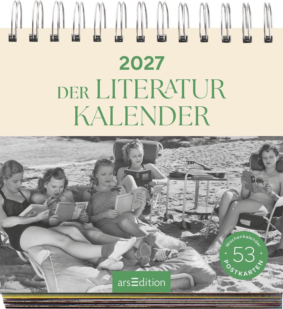 Weitere Ansicht: Postkartenkalender Der Literaturkalender 2027