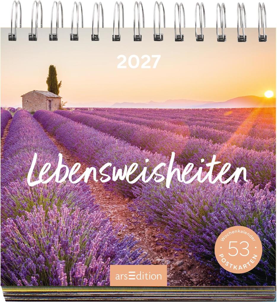 Weitere Ansicht: Postkartenkalender Lebensweisheiten 2027
