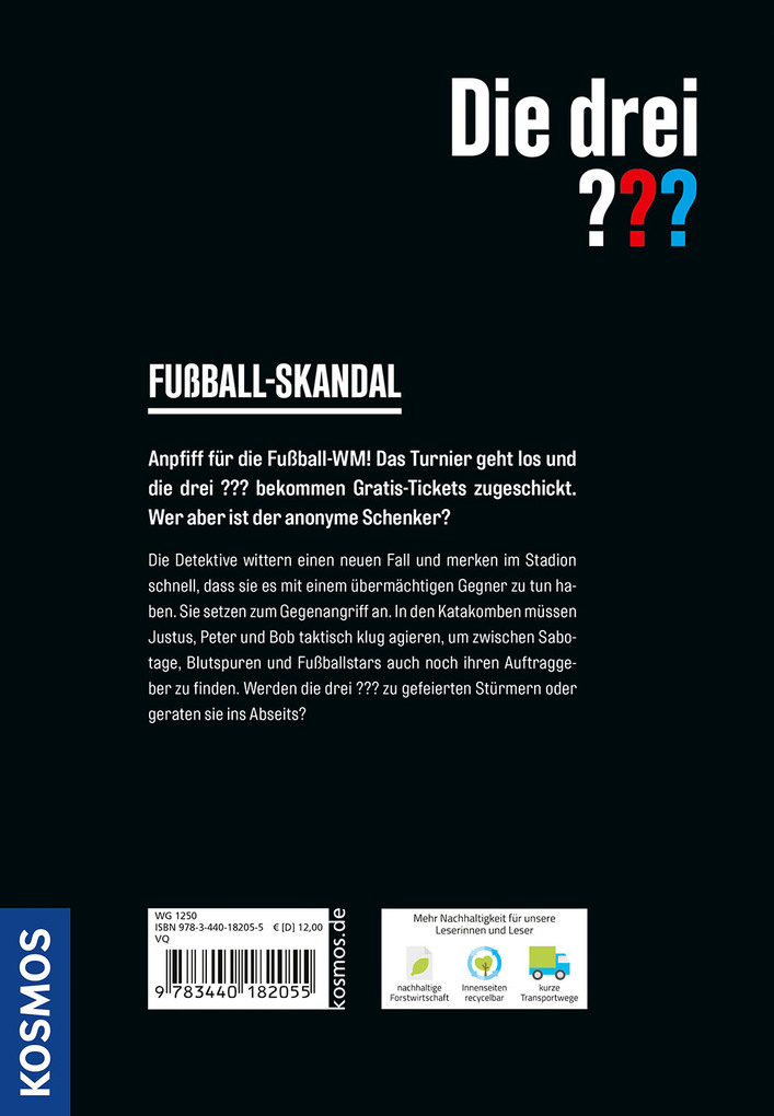 Weitere Ansicht: Die drei ??? Fußball-Skandal | Christoph Dittert