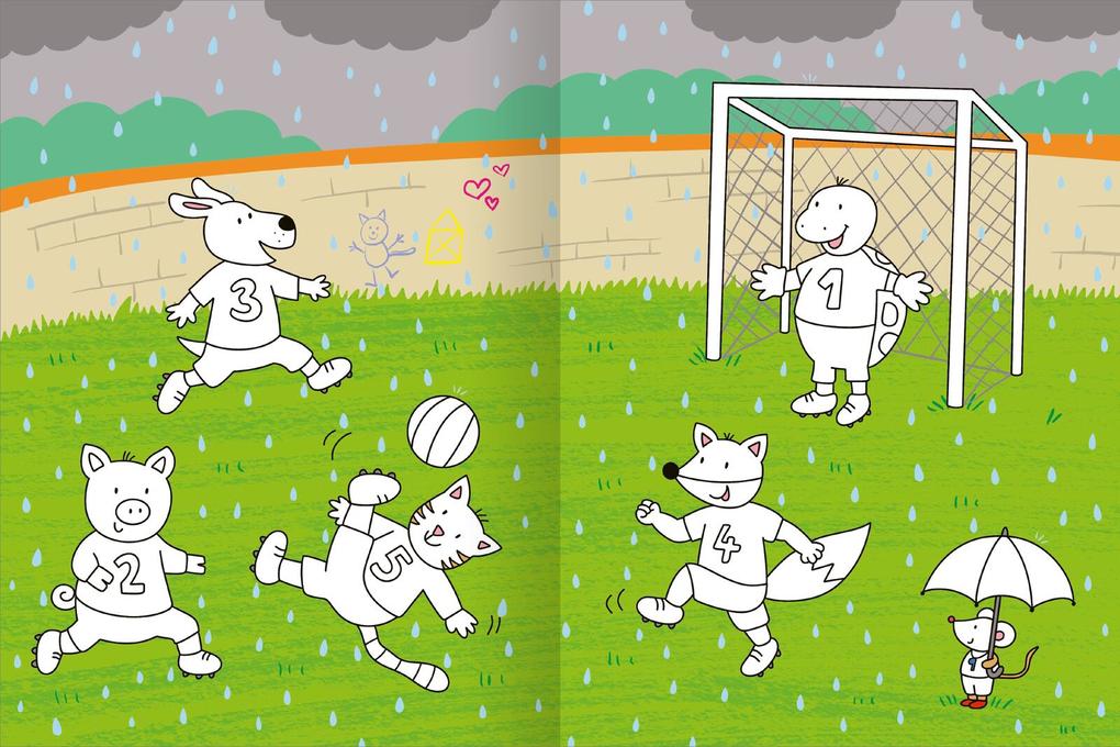 Weitere Ansicht: Mein großes buntes Malbuch - Fußball