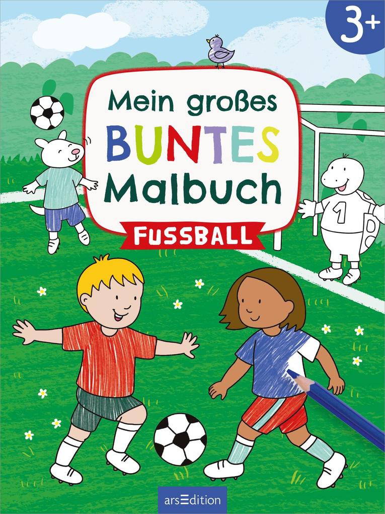 Weitere Ansicht: Mein großes buntes Malbuch - Fußball