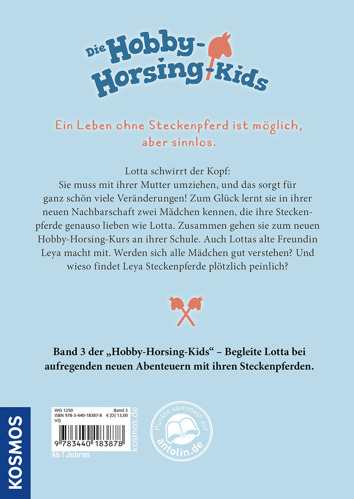 Weitere Ansicht: Die Hobby-Horsing-Kids, 3, Umzug, Freundinnen und andere Überraschungen | Jenny Bicho