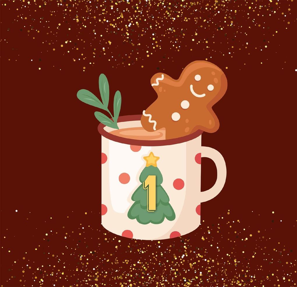 Weitere Ansicht: 24 Tassen Kaffee sind auch ein Adventskalender