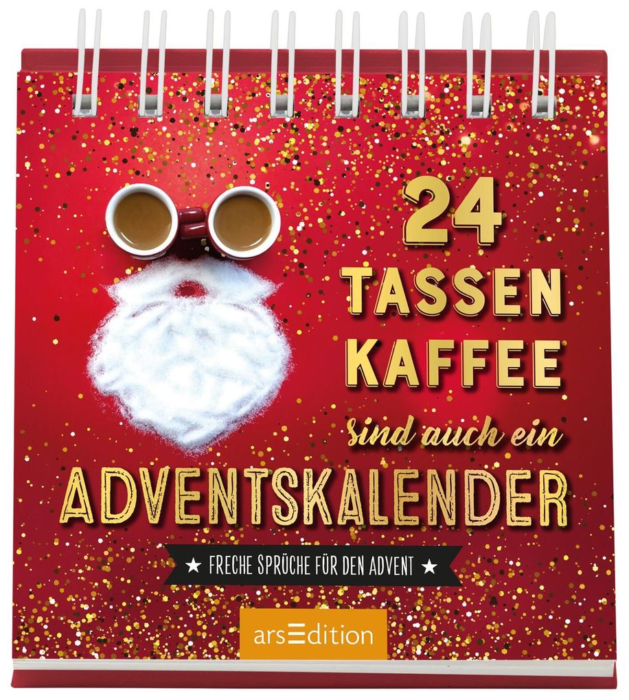 Weitere Ansicht: 24 Tassen Kaffee sind auch ein Adventskalender