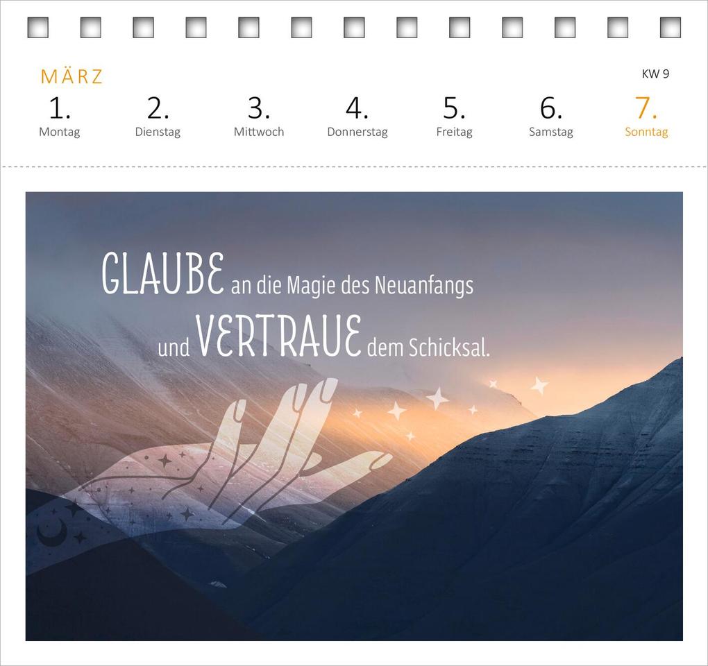 Weitere Ansicht: Postkartenkalender Mein magisches Jahr 2027