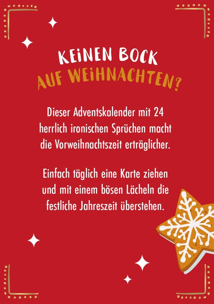 Weitere Ansicht: Plätzchen weg, Nerven blank.
