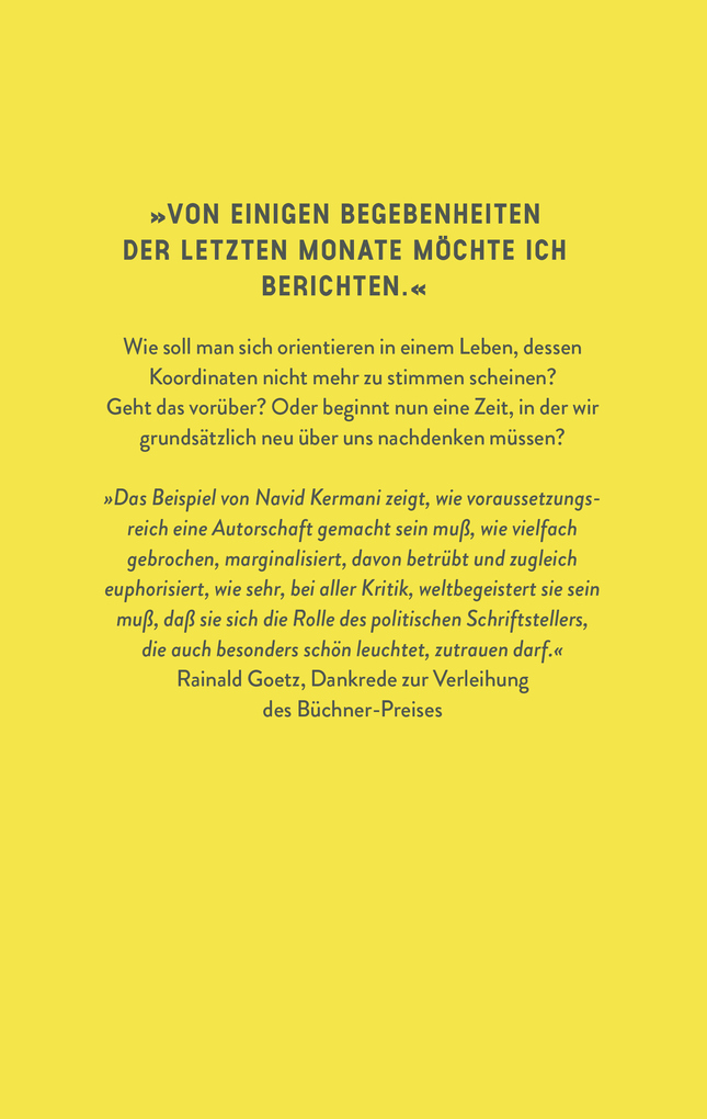 Weitere Ansicht: Sommer 24 | Navid Kermani