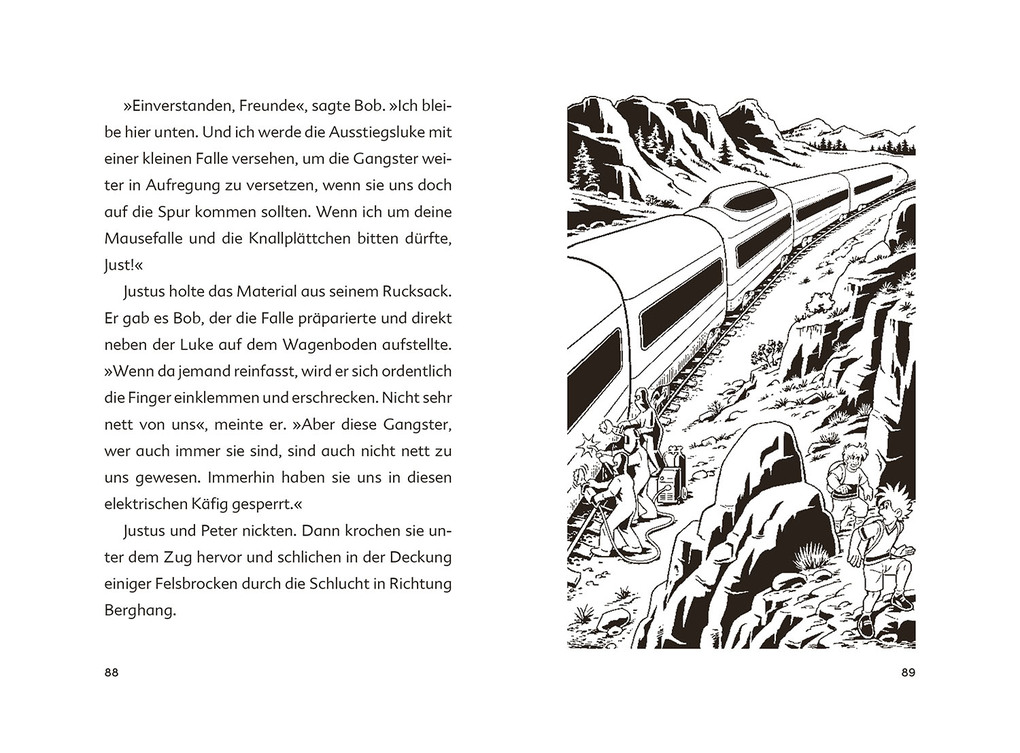 Weitere Ansicht: Die drei ??? Kids Das Schienen-Monster | Boris Pfeiffer