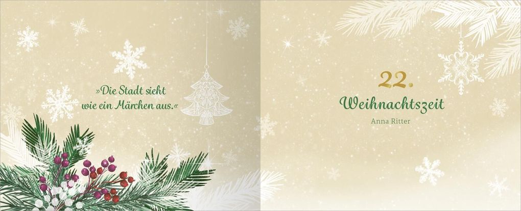 Weitere Ansicht: Lichterglanz & Winterzauber - 24 weihnachtliche Geschichten