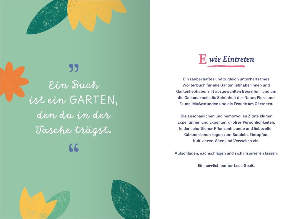 Weitere Ansicht: Wörterbuch für Gartenliebhaber