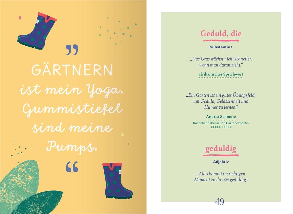 Weitere Ansicht: Wörterbuch für Gartenliebhaber