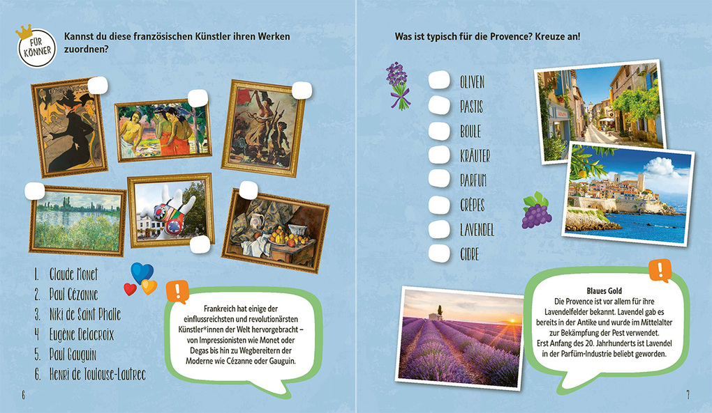 Weitere Ansicht: Urlaubsrätsel-Spaß Frankreich | Sigrid Oser