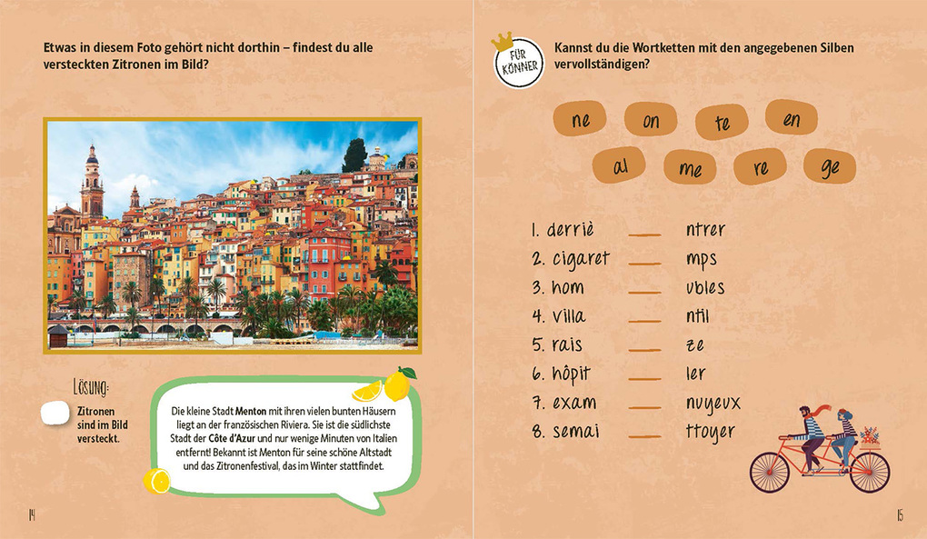 Weitere Ansicht: Urlaubsrätsel-Spaß Frankreich | Sigrid Oser