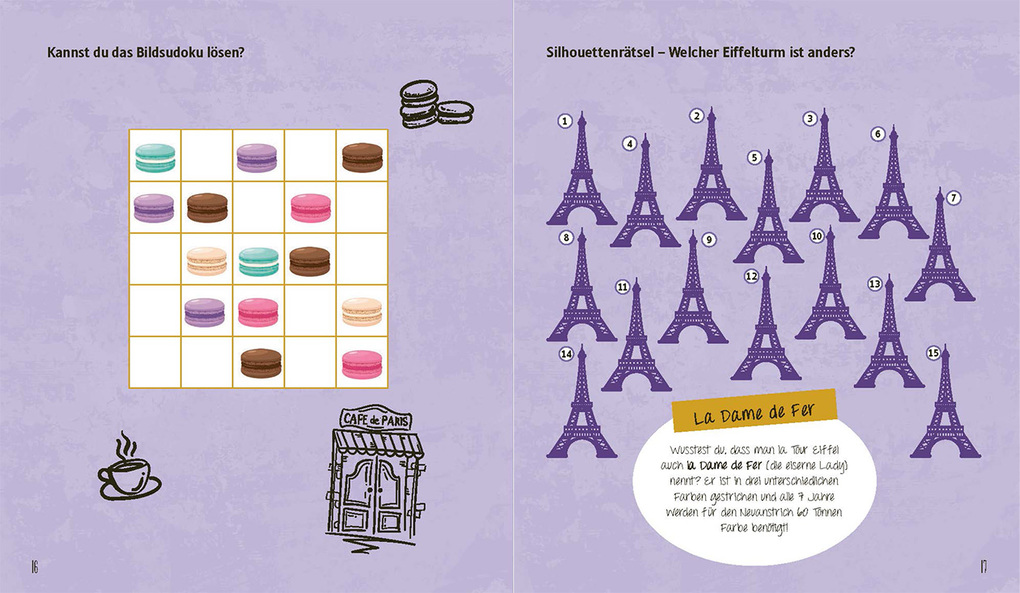 Weitere Ansicht: Urlaubsrätsel-Spaß Frankreich | Sigrid Oser