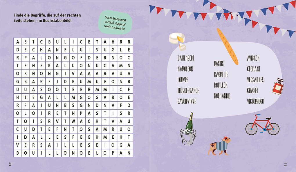 Weitere Ansicht: Urlaubsrätsel-Spaß Frankreich | Sigrid Oser