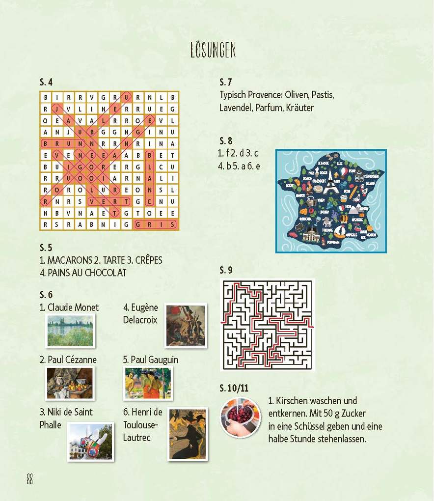 Weitere Ansicht: Urlaubsrätsel-Spaß Frankreich | Sigrid Oser