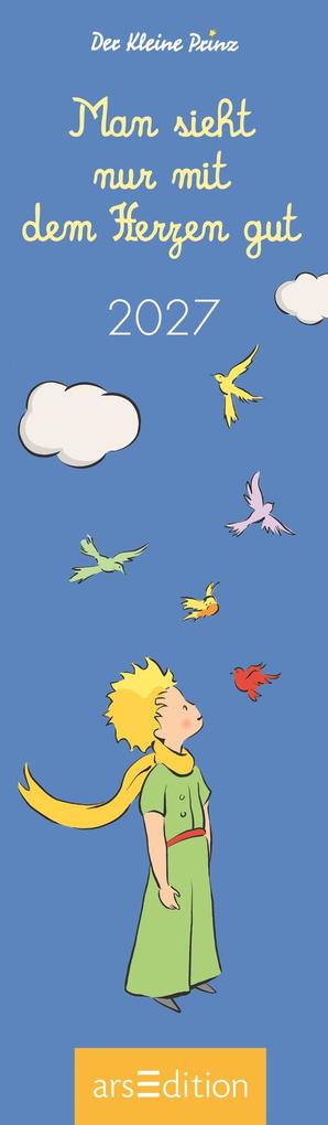 Weitere Ansicht: Lesezeichenkalender Man sieht nur mit dem Herzen gut 2027