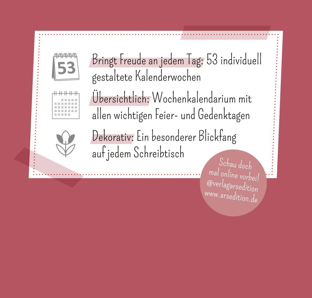 Weitere Ansicht: Mini-Wochenkalender Katzenweisheiten 2027