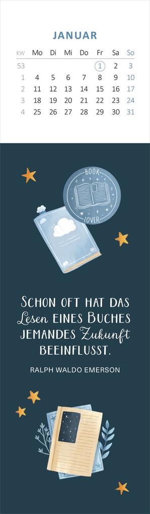 Weitere Ansicht: Lesezeichenkalender Bücherliebe 2027