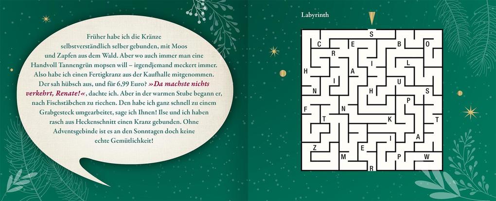 Weitere Ansicht: Weihnachtszeit ist Dehnbundzeit! | Renate Bergmann