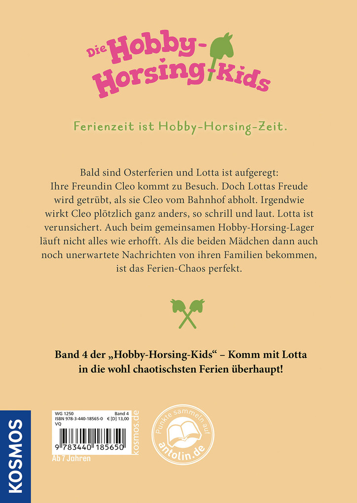 Weitere Ansicht: Die Hobby-Horsing-Kids, 4, Total chaotische Ferien | Jenny Bicho