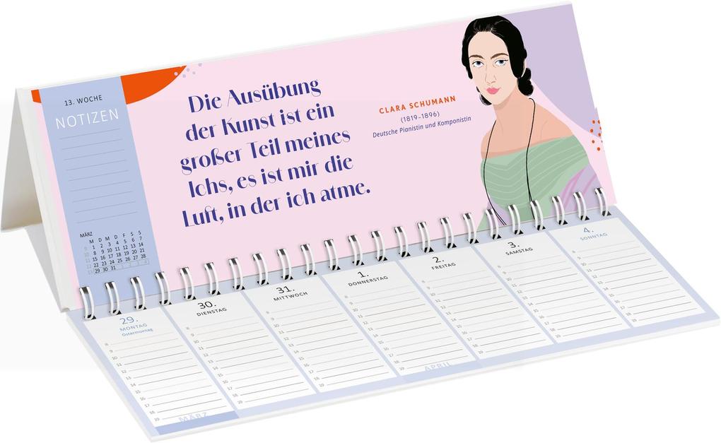 Weitere Ansicht: Tischkalender Kluge Frauen, die unsere Welt inspirieren 2027
