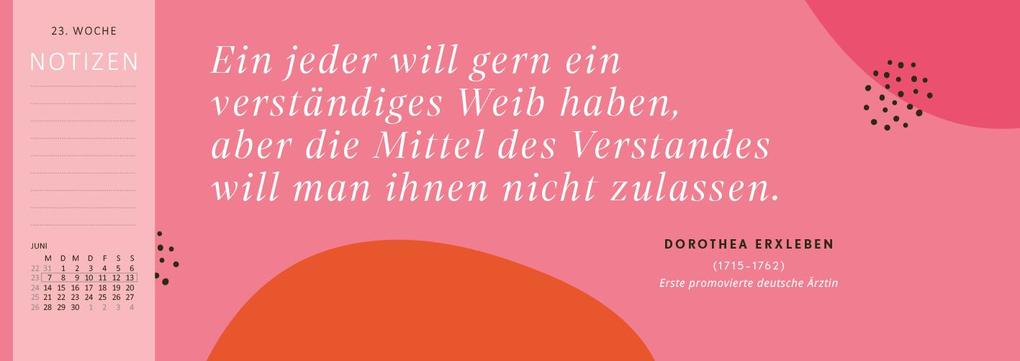 Weitere Ansicht: Tischkalender Kluge Frauen, die unsere Welt inspirieren 2027